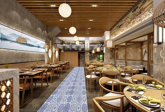 火鍋燒烤店裝修設(shè)計(jì)新風(fēng)尚:復(fù)古與現(xiàn)代的完美融合